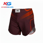 Red and Mahroon Colour Kick Boxing Shorts