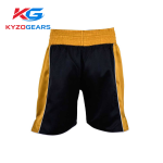 Black Colour Kick Boxing Shorts