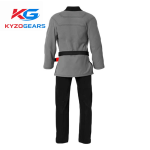 Grey and Black Jui Jitsu Gear - Image 2