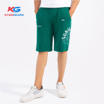 Printed Green Color Casual Shorts