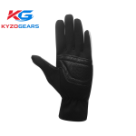 White and Black Color Cycling Gloves - Image 2